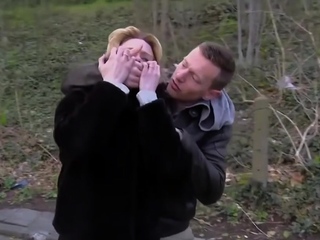 Amateur Blonde German Outdoors