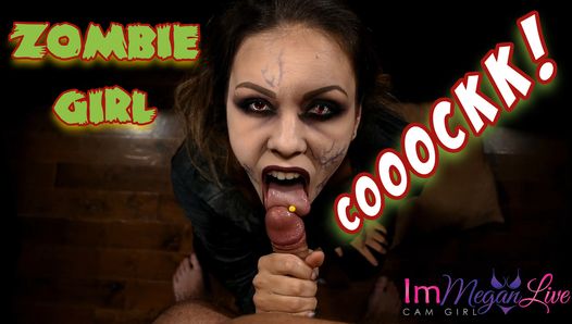 ZOMBIE GIRL HUNGRY FOR COCK – ImMeganLive