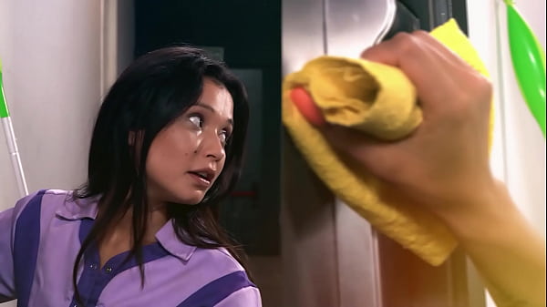 HORNY HOSTEL – Skinny Brunette Freya Dee Fucks Her Huge Dick BF In The Hostel Abroad