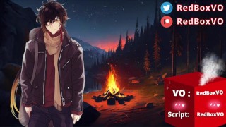 You Take Your Crush On a Romantic Camping Trip And He Breeds You In Your Tent(Pussy Eating/Creampie)